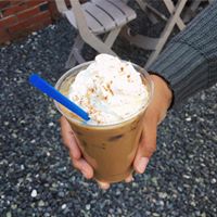Iced Spicy Mocha Latte Drink