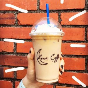Iced Salted Caramel Latte Drink