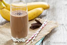 Banana Chocolate Peanut Butter Smoothie